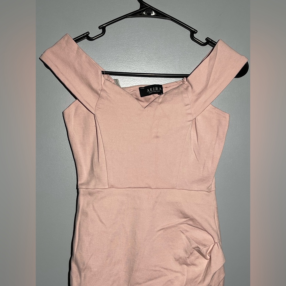 AKIRA Light Pink Dress - Picture 2 of 12